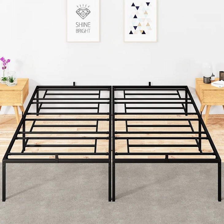 Foldable Metal Platform Bed Frame Foldable Metal Platform Bed Frame