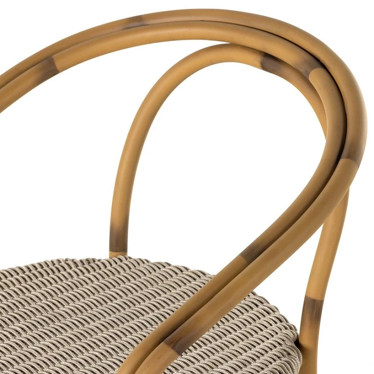 Curved Back Contemporary Chair